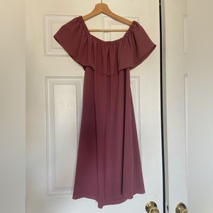 Medium Wilfred off-the shoulder dress